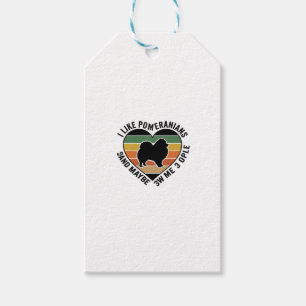 Vintage Pomeranian Heart Quote Dog Lover Shirt Des Gift Tags