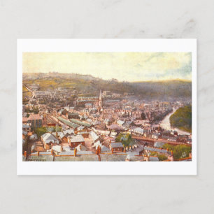 Vintage Pontypridd, Wales, Postcard