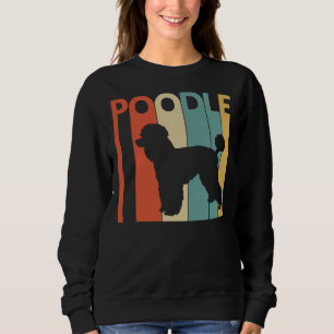 Vintage Poodle Dog Sweatshirt