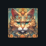 Vintage Pop Art, Louis Wain Beautiful Cat Canvas Print<br><div class="desc">Vintage Pop Art,  Louis Wain Beautiful Cat</div>