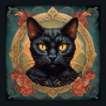 Vintage Pop Art Louis Wain Retro Style Cat Poster<br><div class="desc">Vintage Pop Art Louis Wain Retro Style Cat</div>