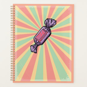 Vintage Pop Art Wrapped Candy Planner