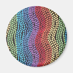 VINTAGE POP BEAD MAGNET