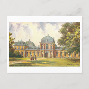 Vintage Poppelsdorf Palace/Schloss, Bonn, Germany Postcard