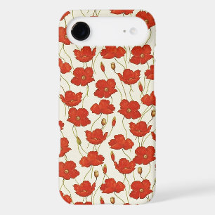 Vintage Poppies Wallpaper