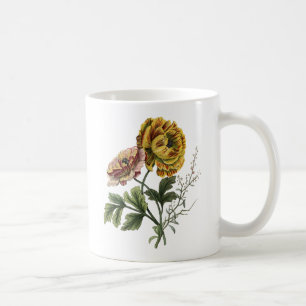 Vintage Poppy Flowers Coffee Mug