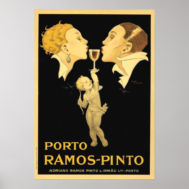 Vintage Port Advertisement Poster (Front)