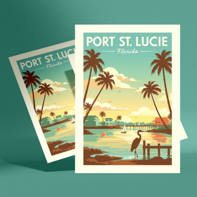 Vintage Port St. Lucie Florida Postcard (Creator Uploaded)