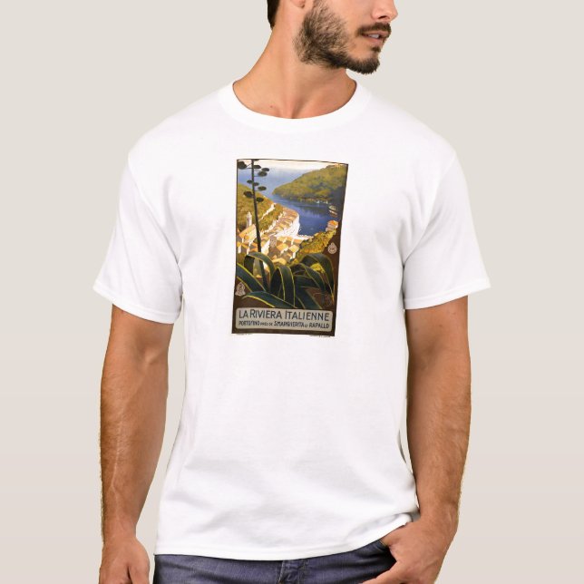 Vintage Portofino Italy T-Shirt (Front)