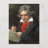 Vintage portrait of composer, Ludwig von Beethoven