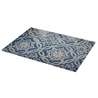 Vintage portuguese azulejo cutting board