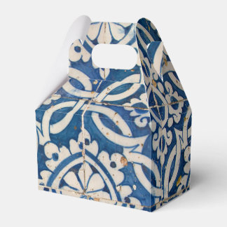 Vintage portuguese azulejo favour box