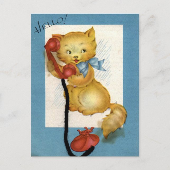 Vintage Postcard (Front)