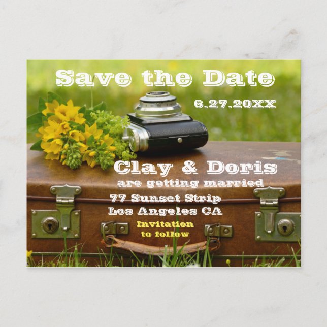 Vintage Postcard (Front)