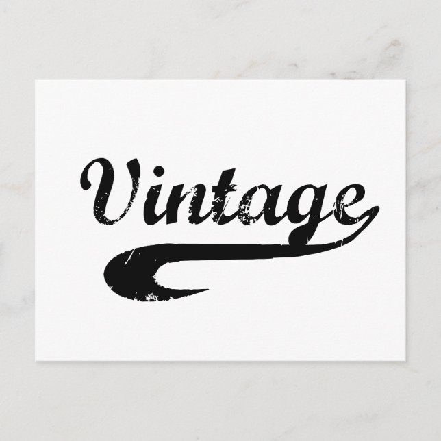 Vintage Postcard (Front)