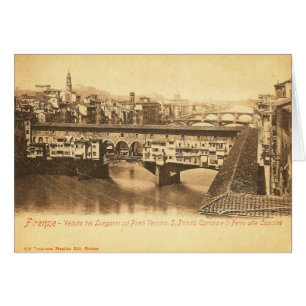 Vintage Postcard, Florence, Italy