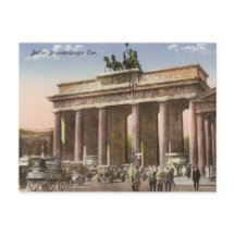 Vintage Postcard of Brandenburger Tor Berlin