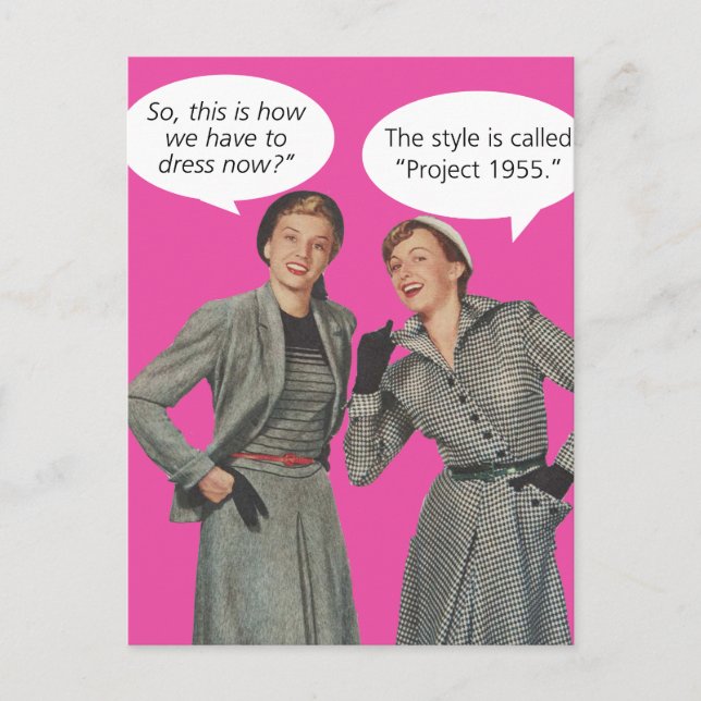 Vintage postcard Stop Project 2025 (Front)