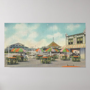 vintage postcard ~Ye Olde Tavern ~Myrtle Beach, SC Poster