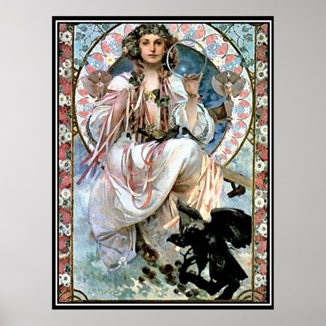 Vintage Poster alphonse mucha (Front)
