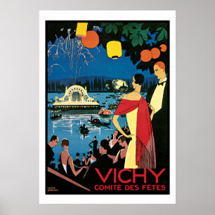 Vintage Poster Art Vichy France