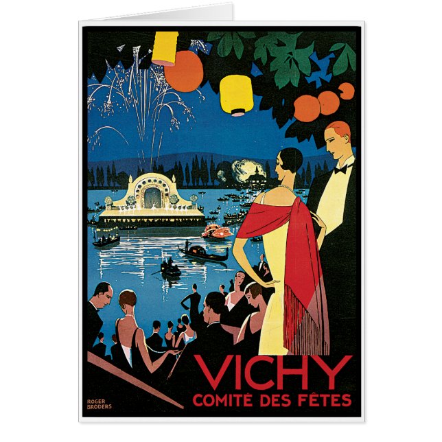 Vintage Poster Art Vichy France (Front)