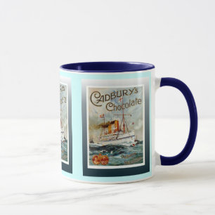 Vintage poster, Cadbury's Chocolate, Mug