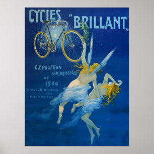 Vintage Poster Cycles Brillant Henry Grey C 1900