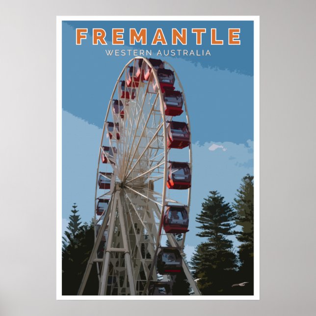 Vintage Poster - Fremantle, Western Australia (Front)