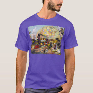 Vintage poster Intercontinental Railroad T-Shirt