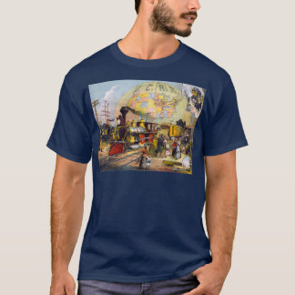 Vintage poster Intercontinental Railroad T-Shirt