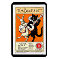 Vintage poster: The Black Cat, 1896