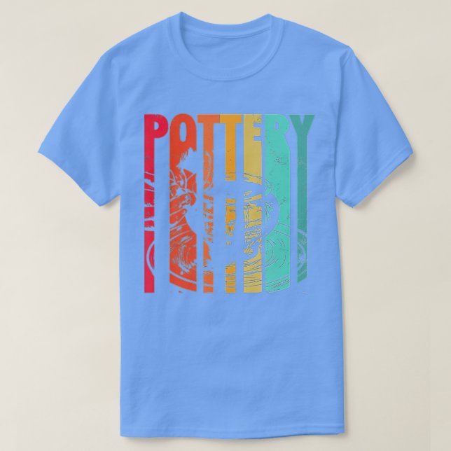 Vintage Pottery - Clay Pottery Lover Ceramist  T-Shirt (Design Front)