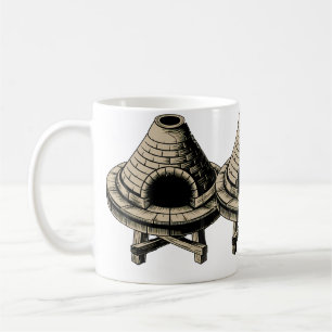 Vintage Pottery Kiln Ceramics Art Teacher Pottery Coffee Mug