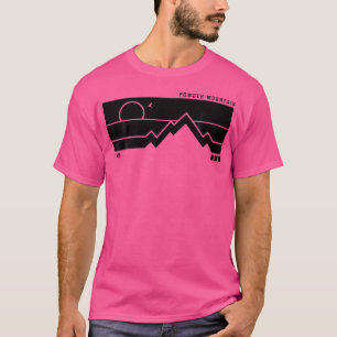 Vintage Powder Mountain Utah Mountains Hiking Suns T-Shirt