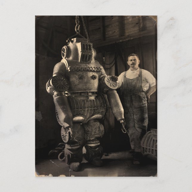 Vintage Power Armour Postcard (Front)