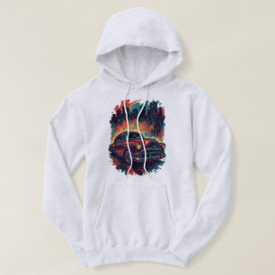 Vintage Power Meets Street Style Hoodie