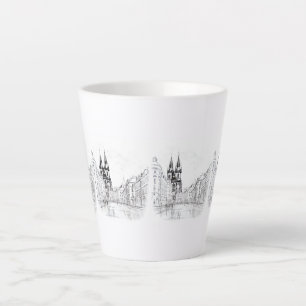 Vintage Prague Latte Mug