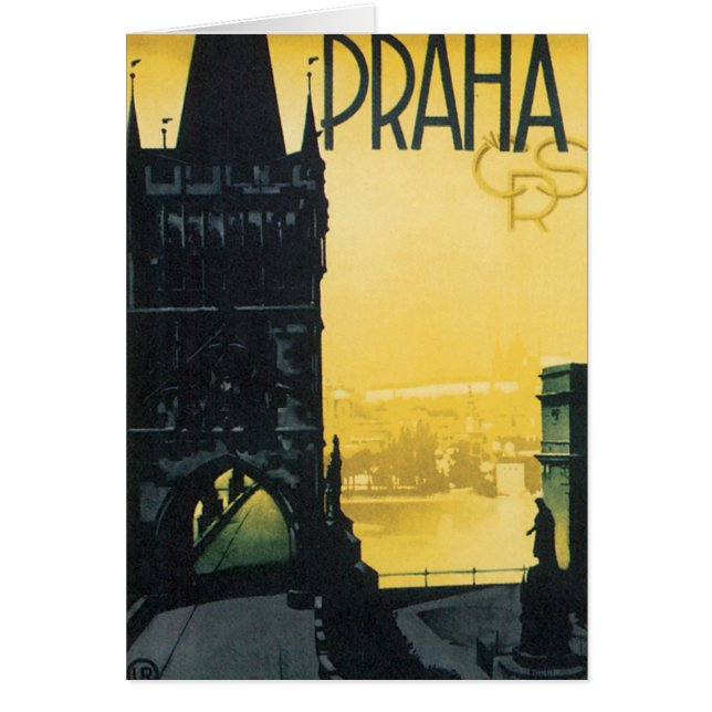 Vintage Praha Poster (Front)