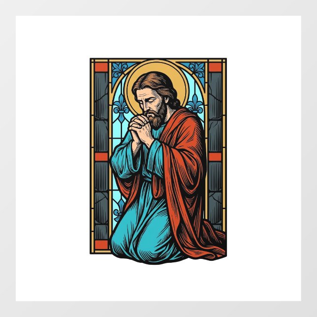 Vintage Praying Religious Figure Vector Shirt Desi (Sheet)