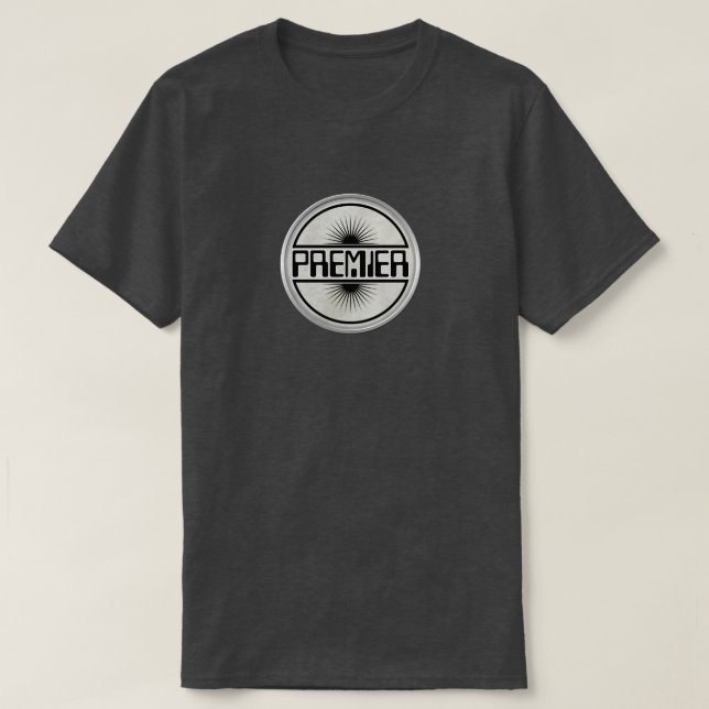 Vintage Premier In Drum T-Shirt (Design Front)