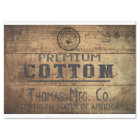 Vintage Premium Cotton Crate Decoupage Tissue Pape