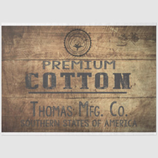 Vintage Premium Cotton Crate Decoupage Tissue Pape Paper