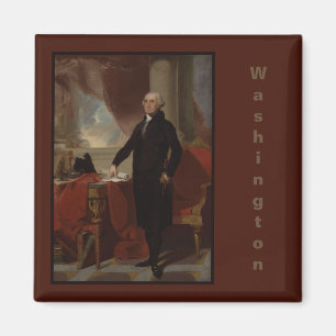 Vintage President portrait of George Washington Ma Magnet