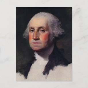 Vintage President portrait of George Washington Postcard
