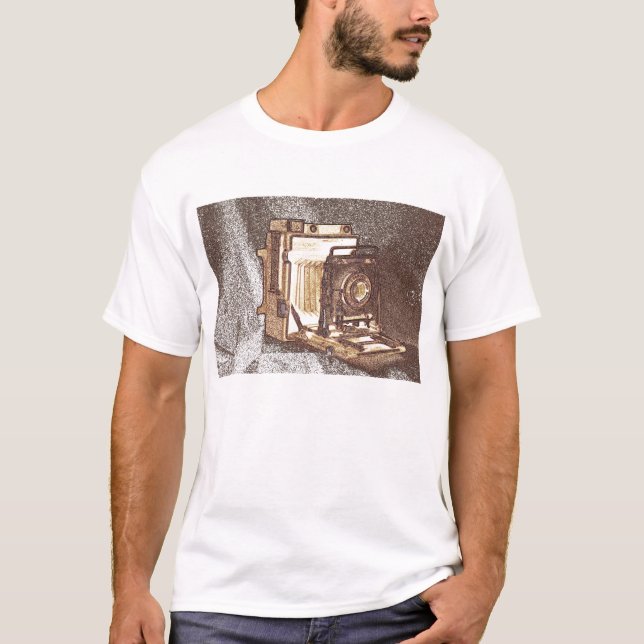Vintage Press Camera Men's T-Shirt (Front)