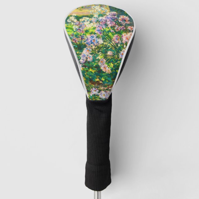 Vintage pretty flowers Windflowers illustration Golf Head Cover (Front)