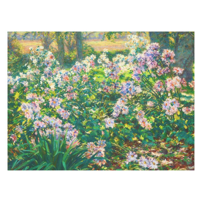 Vintage pretty flowers Windflowers illustration Tablecloth (Front (Horizontal))