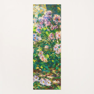 Vintage pretty flowers Windflowers illustration Yoga Mat