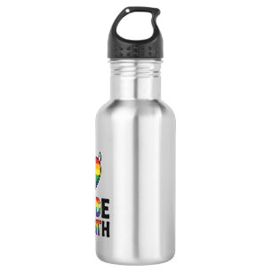 Vintage Pride Month Horned Heart Shirt Design_1 532 Ml Water Bottle